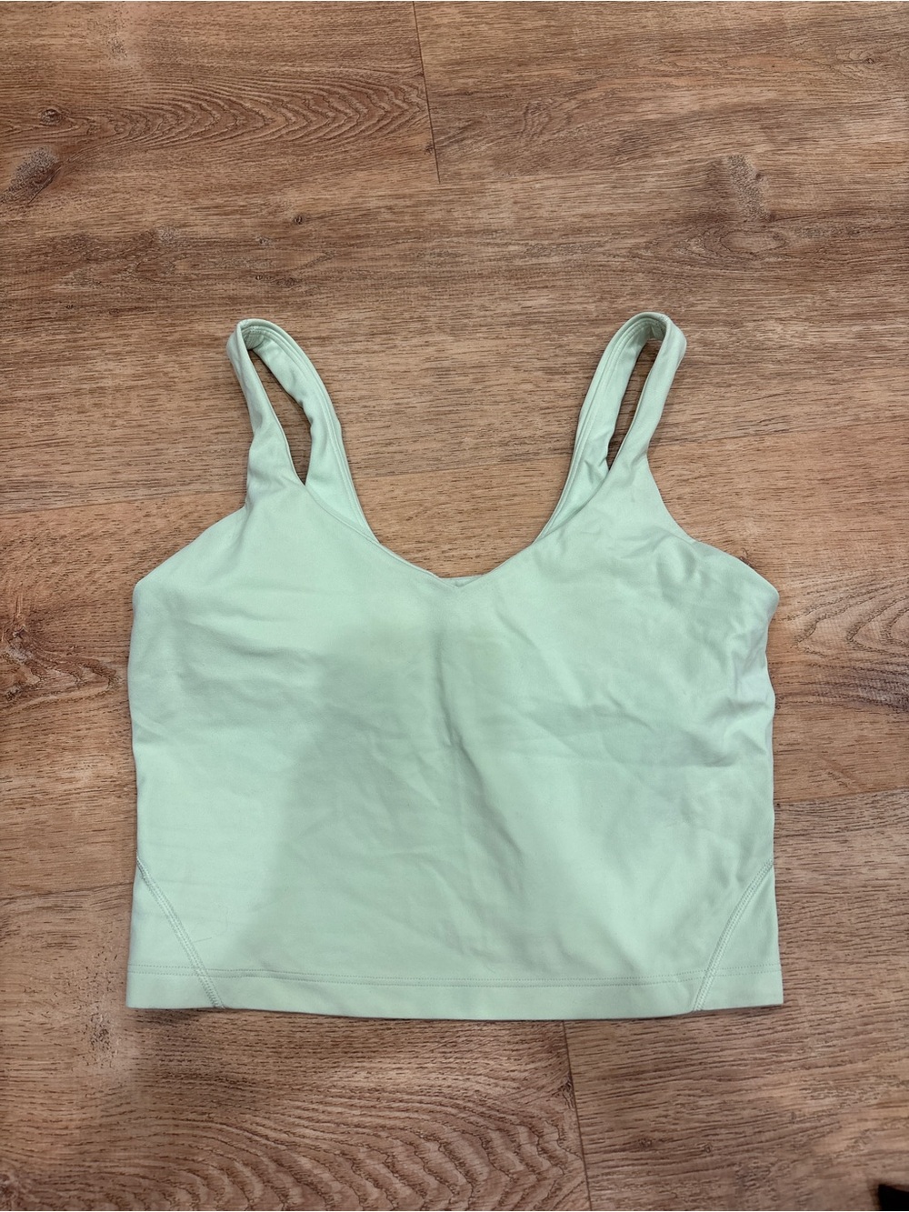 lululemon athletica Mint Green Crop Tank